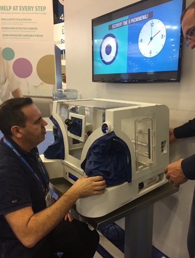 A more compact size Miri Time-lapse Incubator with better software updates gathered attention during the event. A more compact size Miri Time-lapse Incubator with better software updates gathered attention during the event.