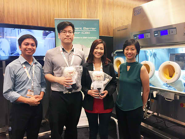 Esco Healthcare staff at 26th Singapore Pharmacy Congress