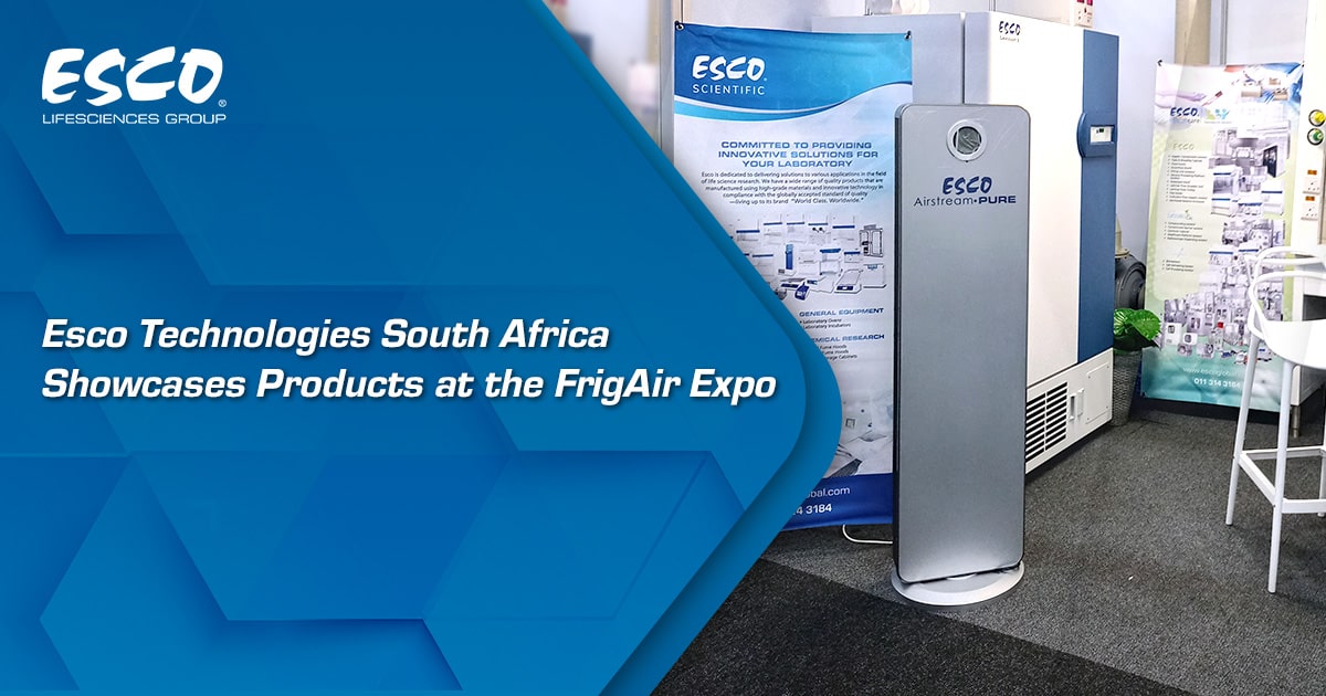 Esco Technologies South Africa Showcases Products at the FrigAir Expo
