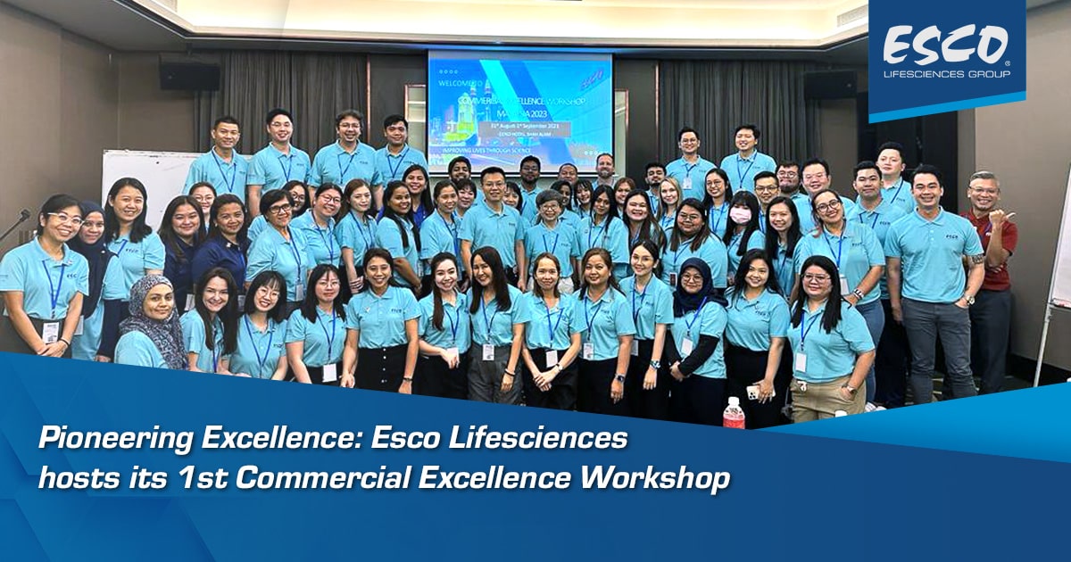 Pioneering Excellence: Esco Lifesciences hosts its 1st Commercial Excellence Workshop