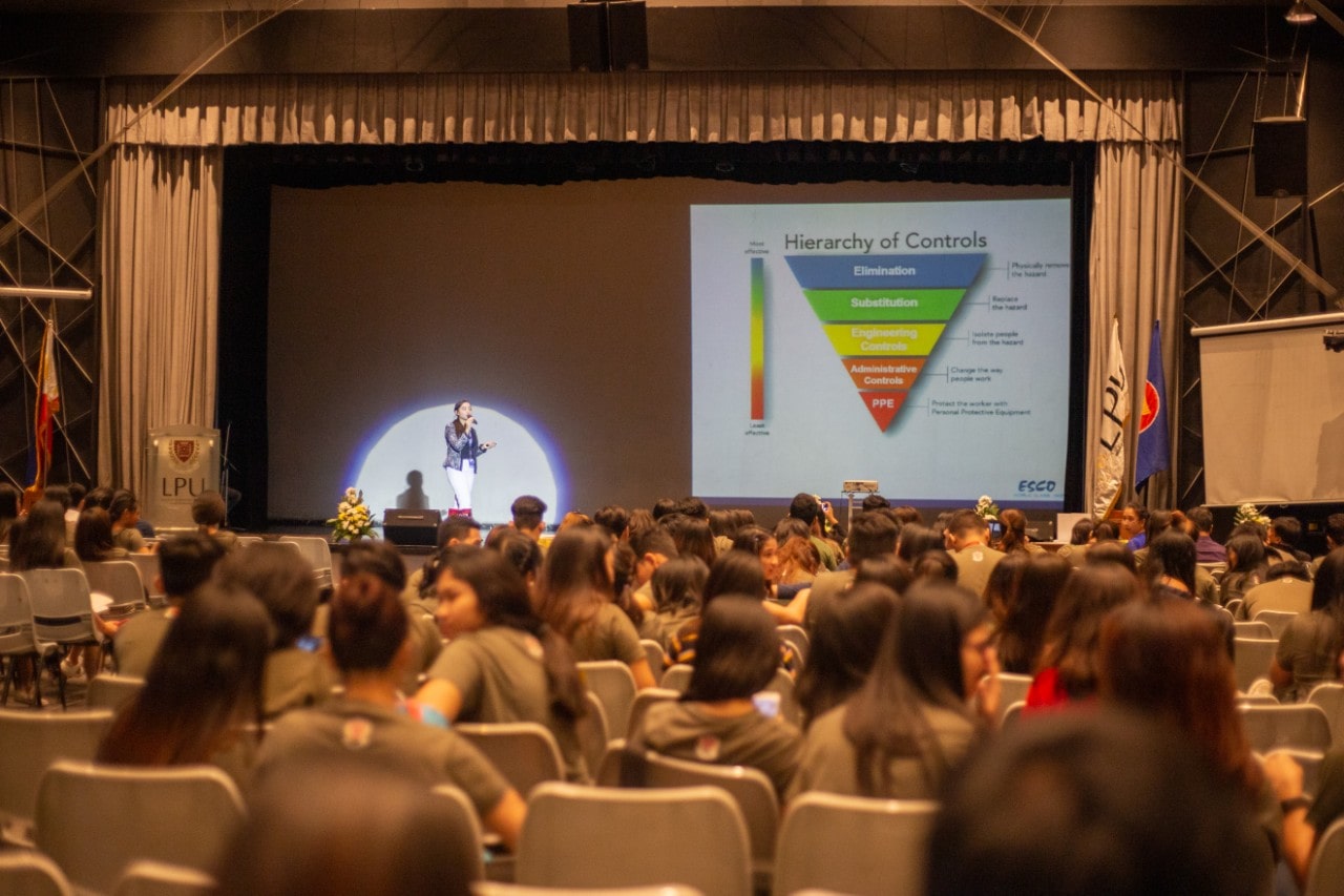 Biosafety Awareness Seminar at Lyceum of the Philippines University-Batangas, City