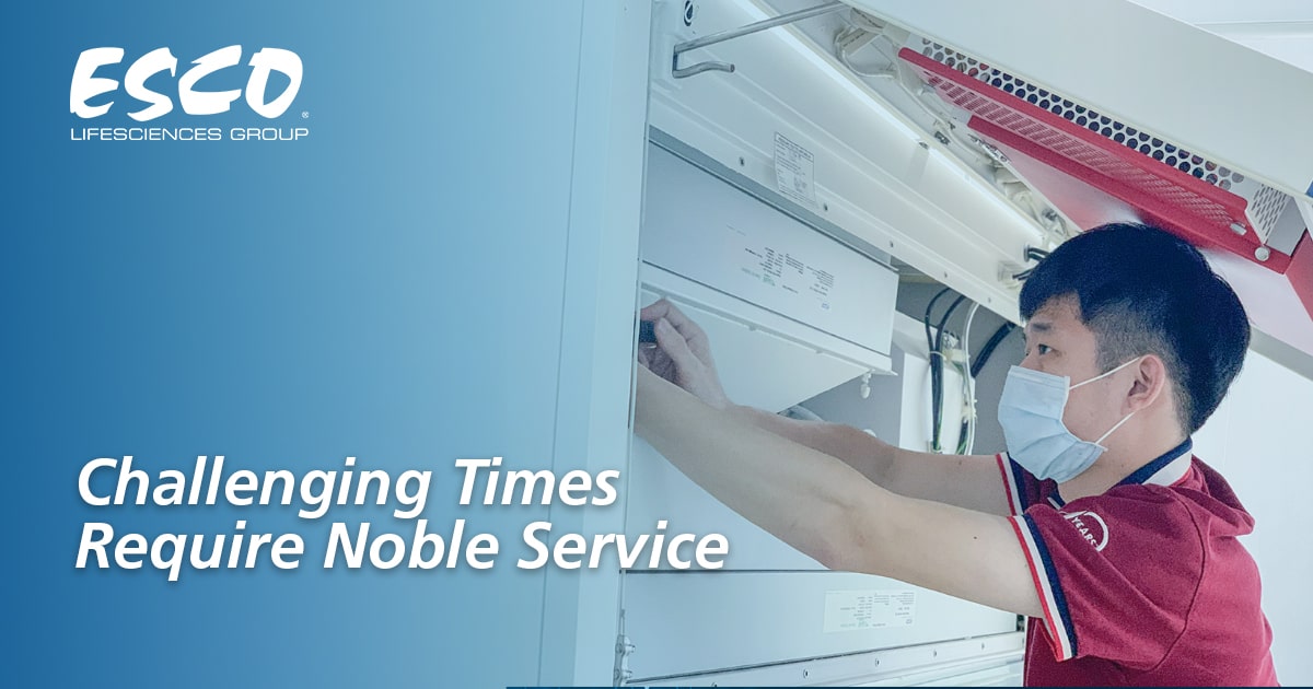 Challenging Times Require Noble Service