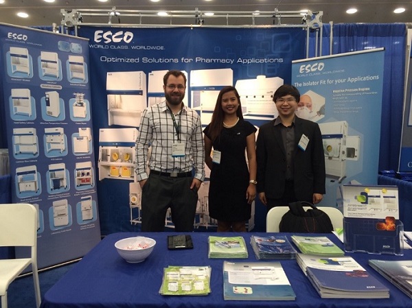 Mr. Ryan Clayton, Ms. Zharmaine Solivet, and Mr. XL Lin during the ASHP Summer Meetings Mr. Ryan Clayton, Ms. Zharmaine Solivet, and Mr. XL Lin during the ASHP Summer Meetings
