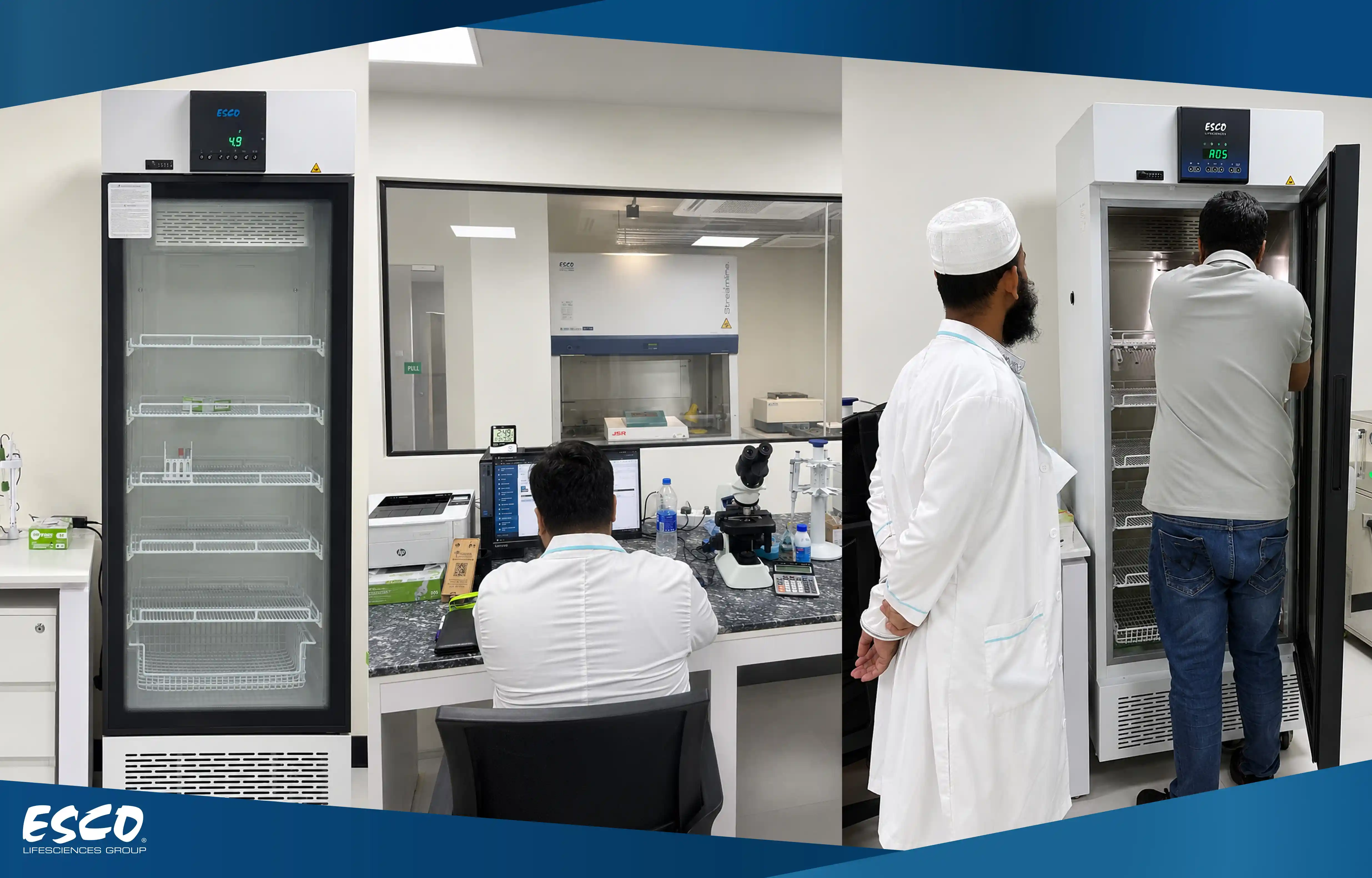 Esco Bangladesh Strengthens Laboratory Operations with Integrated Cold Storage and Biosafety Solutions Illustration Image