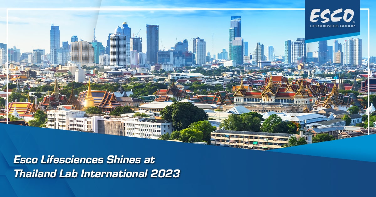  Esco Lifesciences Shines at Thailand Lab International 2023: Leading the Way in Laboratory Innovation
