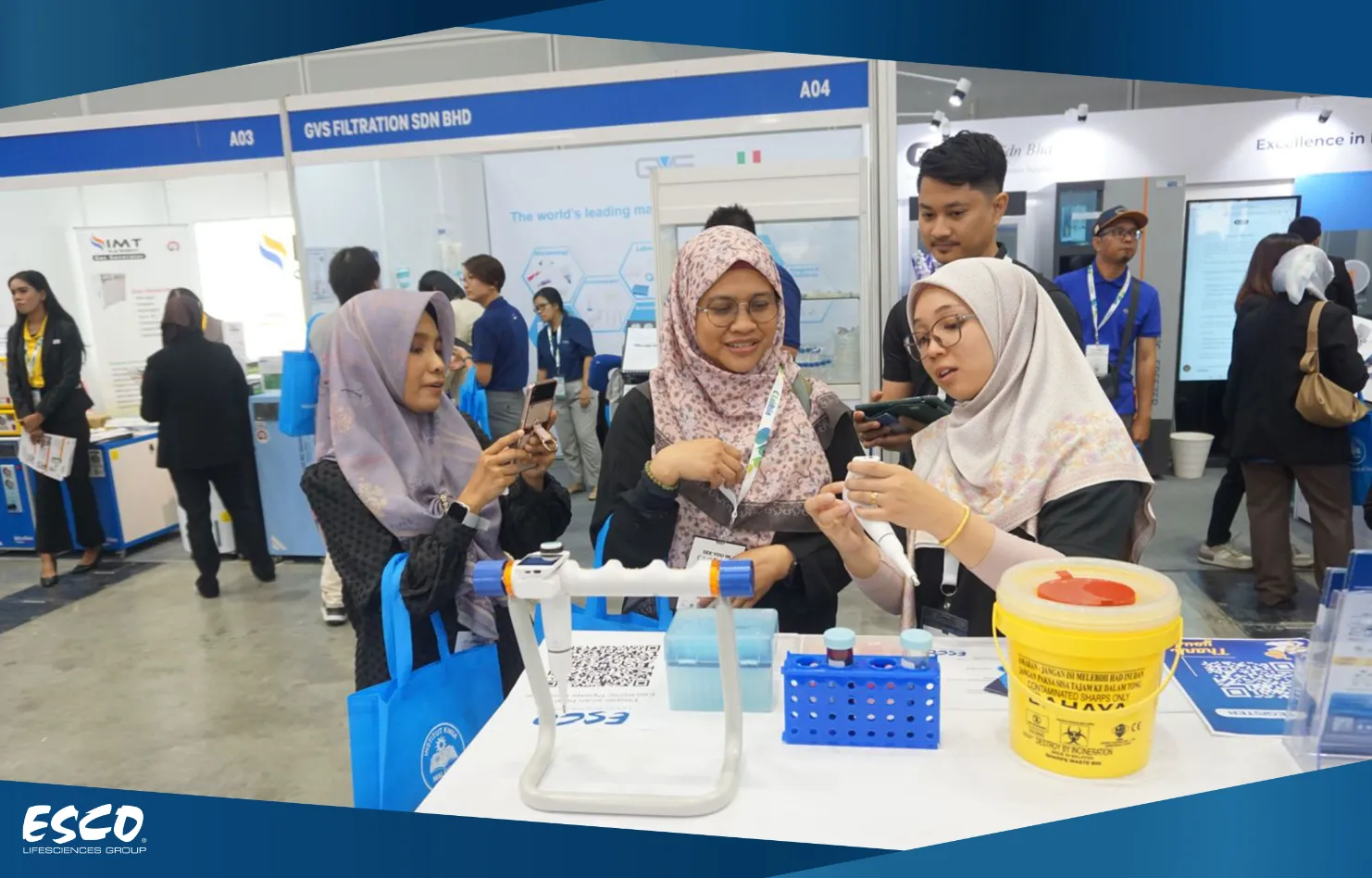 The Esco Malaysia team at LabAsia 2025