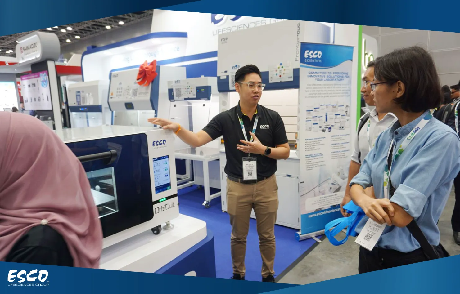 The Esco Malaysia team at LabAsia 2025