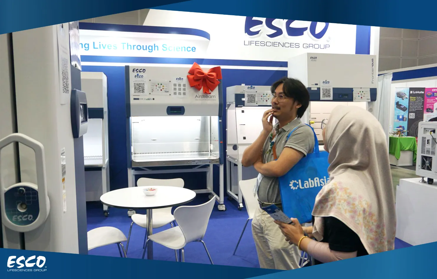 The Esco Malaysia team at LabAsia 2025