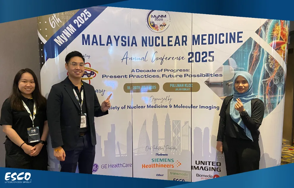 The Esco Malaysia team at the 2025 Malaysia Nuclear Medicine Annual Conference