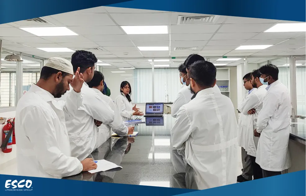 Esco Bangladesh hosted a hands-on training