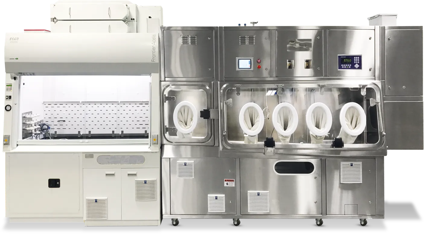 Joined Fume Hood and Isolator