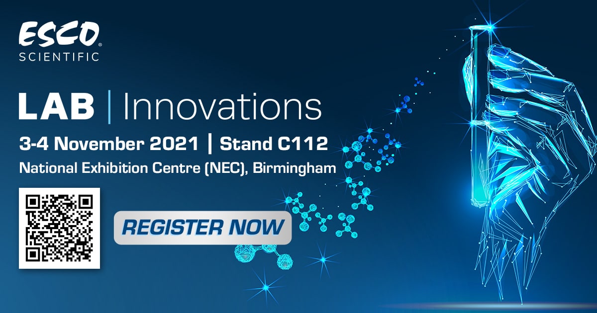 Meet Esco Lifesciences at Lab Innovations 2021