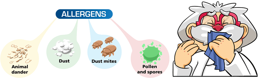 Symptoms of Rhinitis