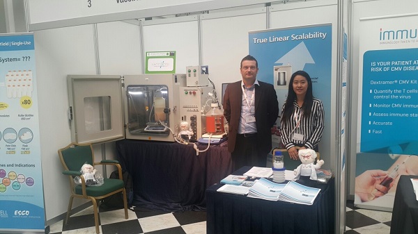 VacciXcell team at Vaccine Congress