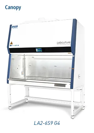 6ft Labculture II A2 BSC, Canopy